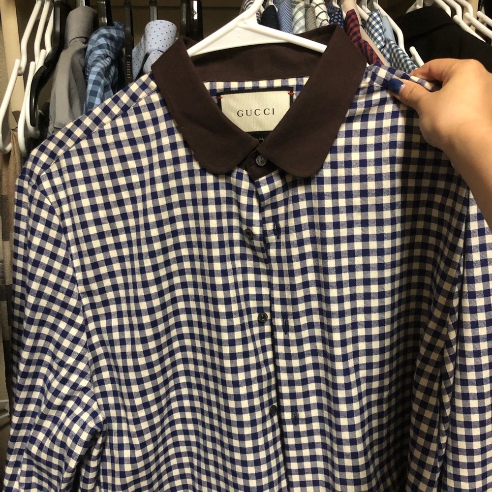 Gucci mens dressshirt